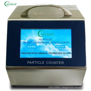 Y09-301 LCD 2.83L/min flow rate display airborne particle counter